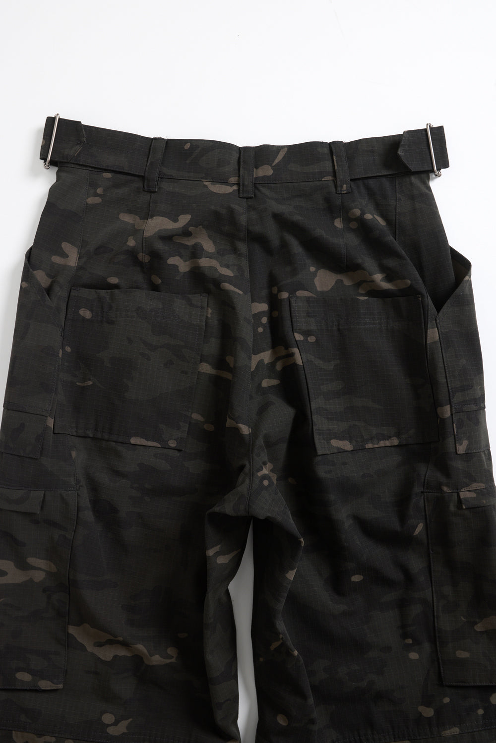 Hatchingroom - Fatigue Over Pants Ripstop Black (Camo) product image 6 | TRAB K-Fashion Australia