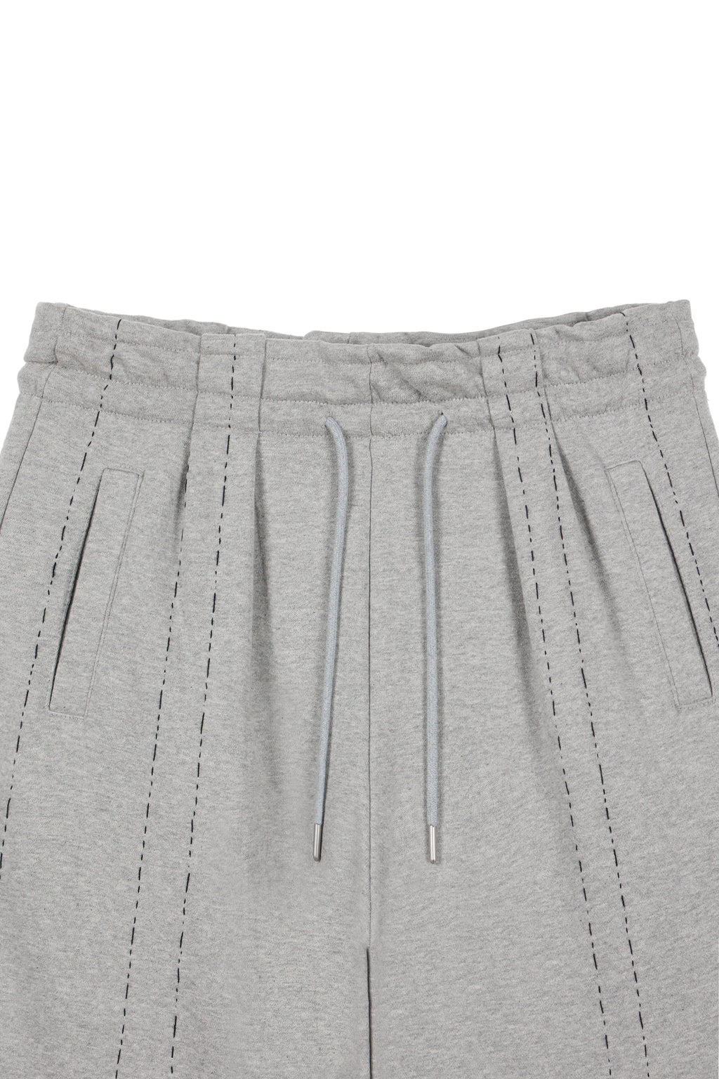 Deinet - Deinet Stitch Pintuck Sweat Pants (Melange Grey) product image 3 | TRAB K-Fashion Australia