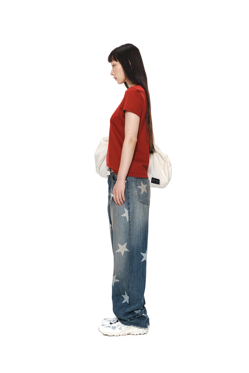 Matin Kim - Starlight Washed Denim Pants (Blue) product image 6 | TRAB K-Fashion Australia