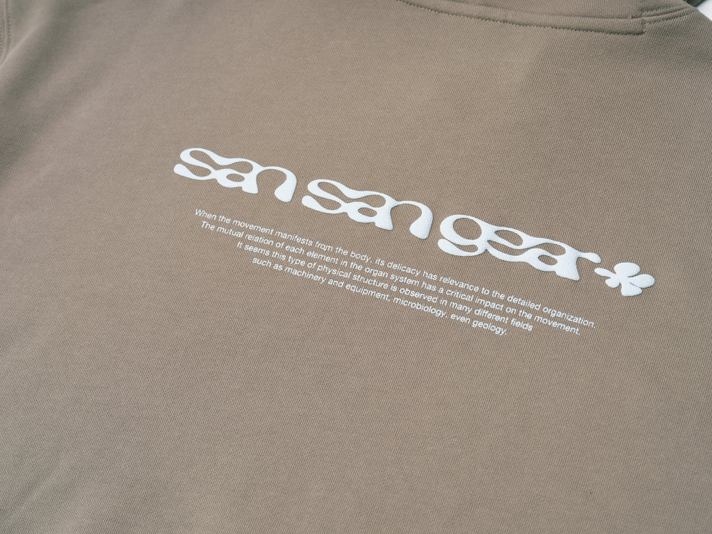 San San Gear - Logo Hoodie (Ash Brown) product image 7 | TRAB K-Fashion Australia