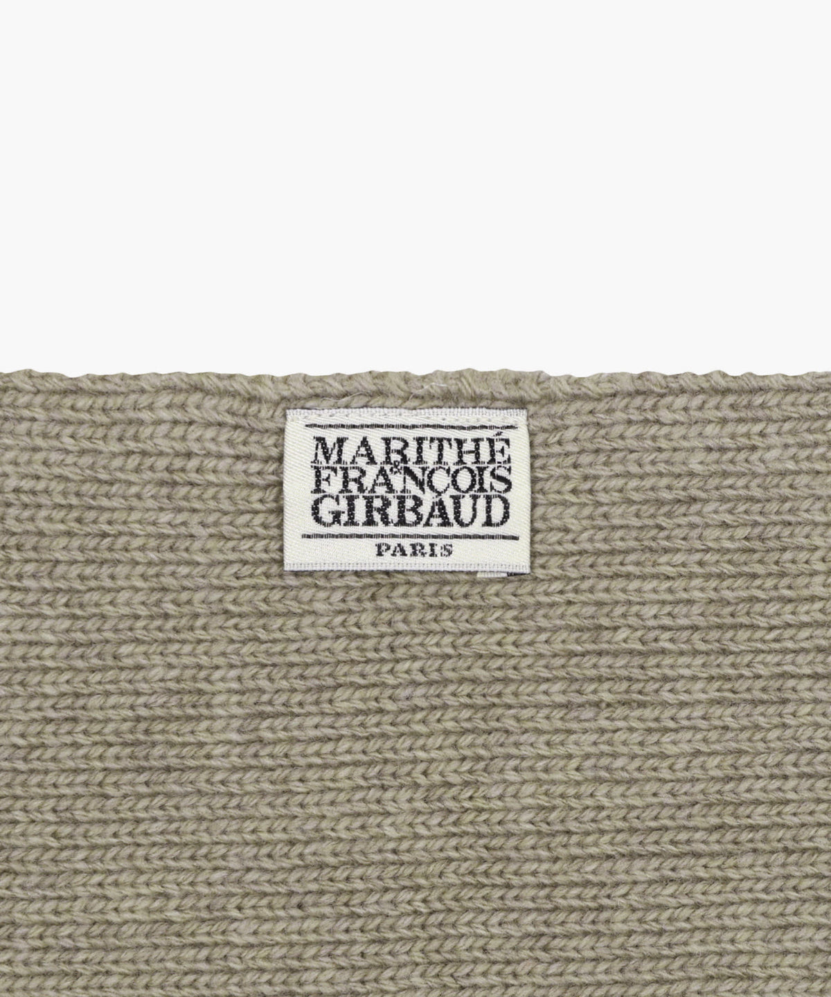 Marithe & Francois Girbaud - Knit Mini Scarf (Oatmeal) product image 5 | TRAB K-Fashion Australia
