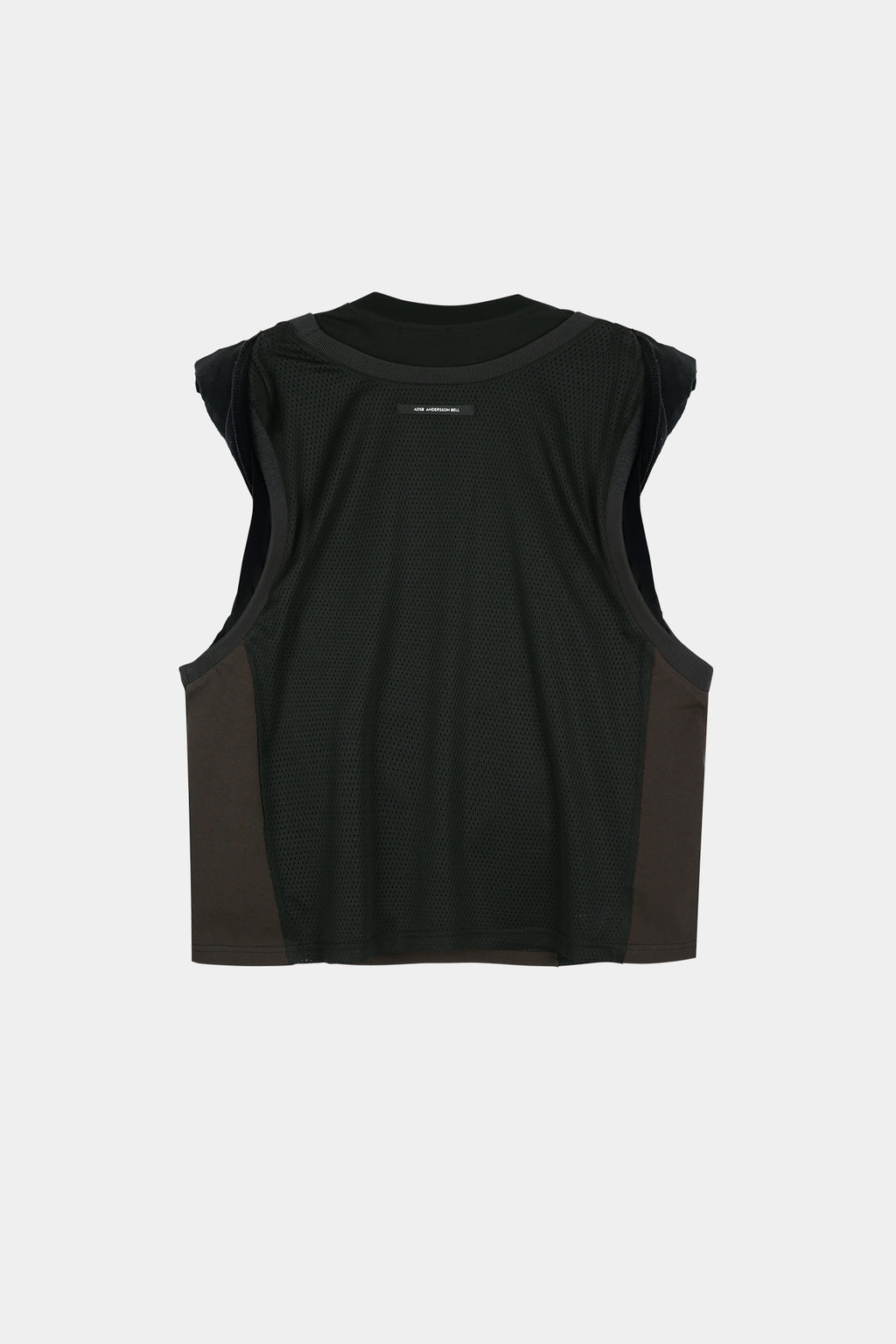 Andersson Bell - Basketball Jersey Layered Roll Up T-Shirt (Black/Brown) product image 8 | TRAB K-Fashion Australia
