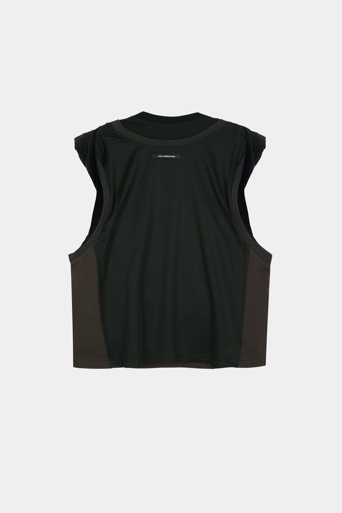 Andersson Bell - Basketball Jersey Layered Roll Up T-Shirt (Black/Brown) product image 8 | TRAB K-Fashion Australia