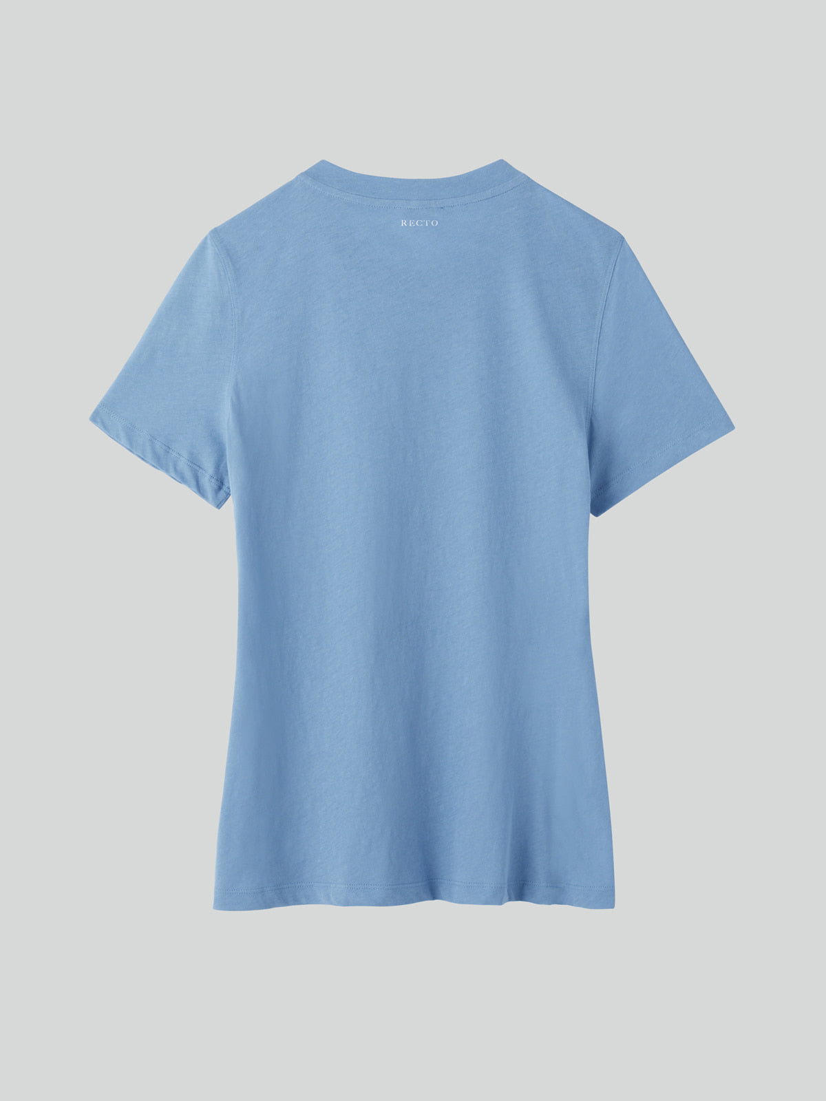 Recto - Long Length Slim Fit Top (Baby Blue) product image 3 | TRAB K-Fashion Australia