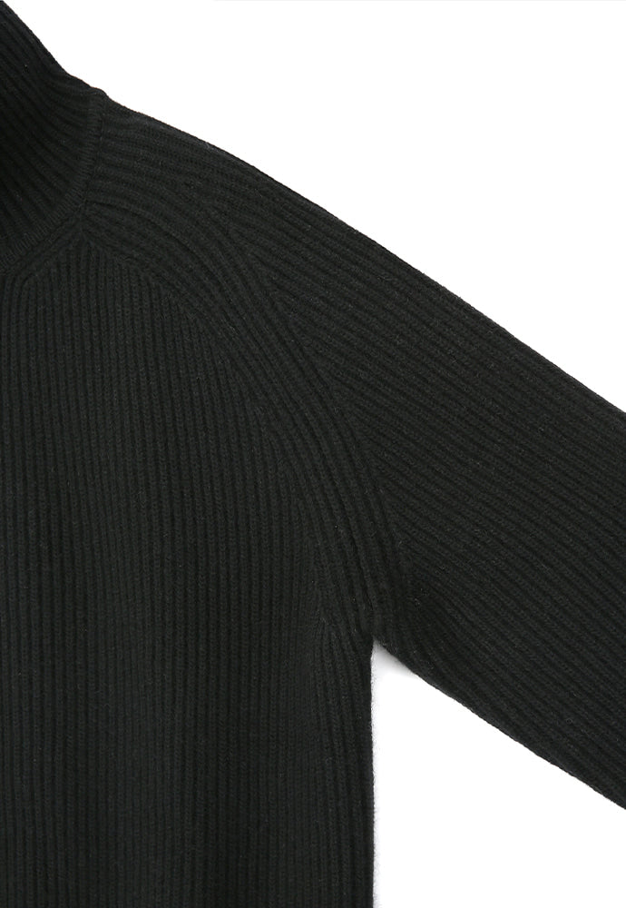 Art if acts - Cashmere Full Zip-up Jacket (Black) product image 12 | TRAB K-Fashion Australia