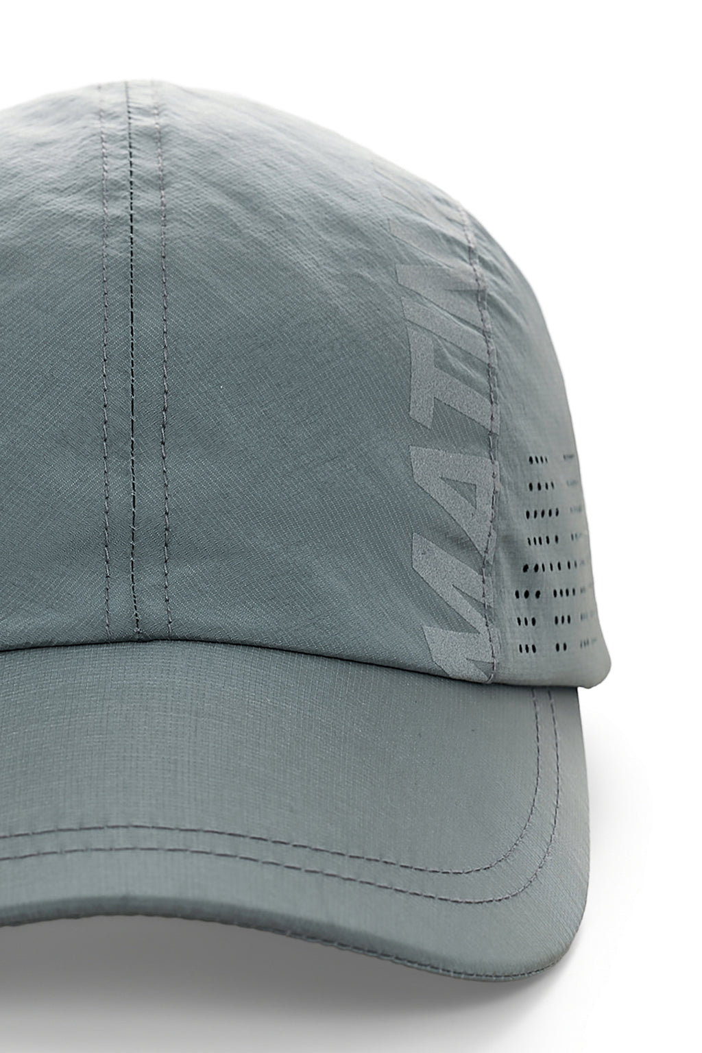 Matin Kim - Mesh Logo Sporty Cap (Grey) product image 4 | TRAB K-Fashion Australia