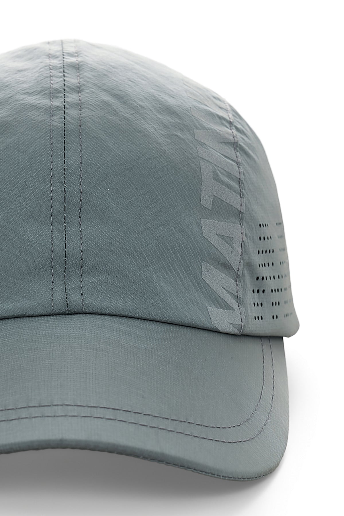 Matin Kim - Mesh Logo Sporty Cap (Grey) product image 4 | TRAB K-Fashion Australia