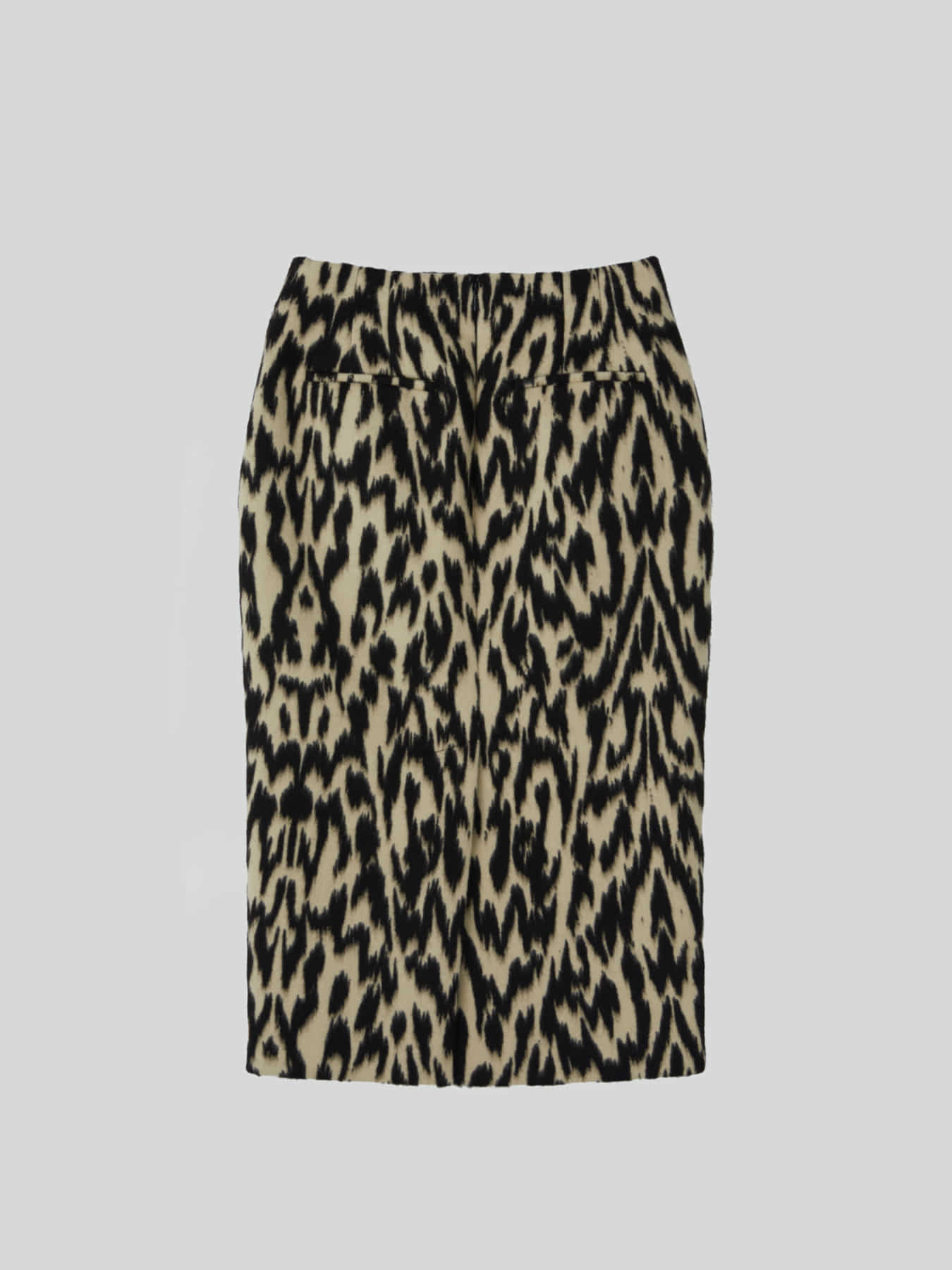Recto - Leopard Wool Midi Skirt (Dark Brown) product image 7 | TRAB K-Fashion Australia