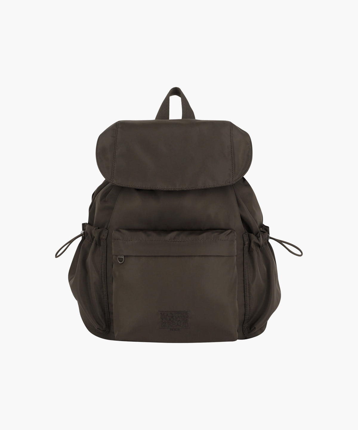 Marithe & Francois Girbaud - Classic Logo Flap Backpack (Brown) product image 1 | TRAB K-Fashion Australia