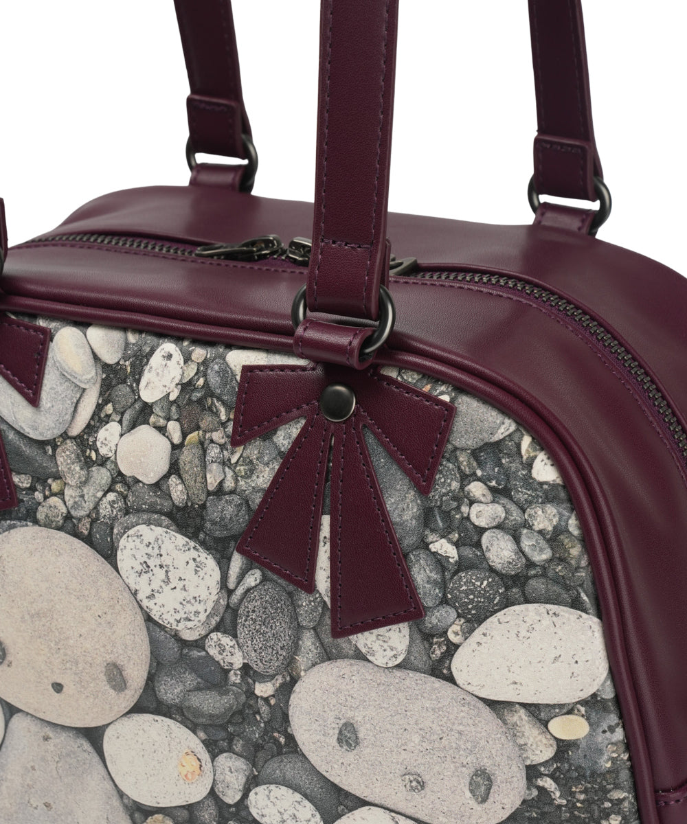 Coyseio - Pebble Friends Ribbon Bag (Plum Red) product image 10 | TRAB K-Fashion Australia