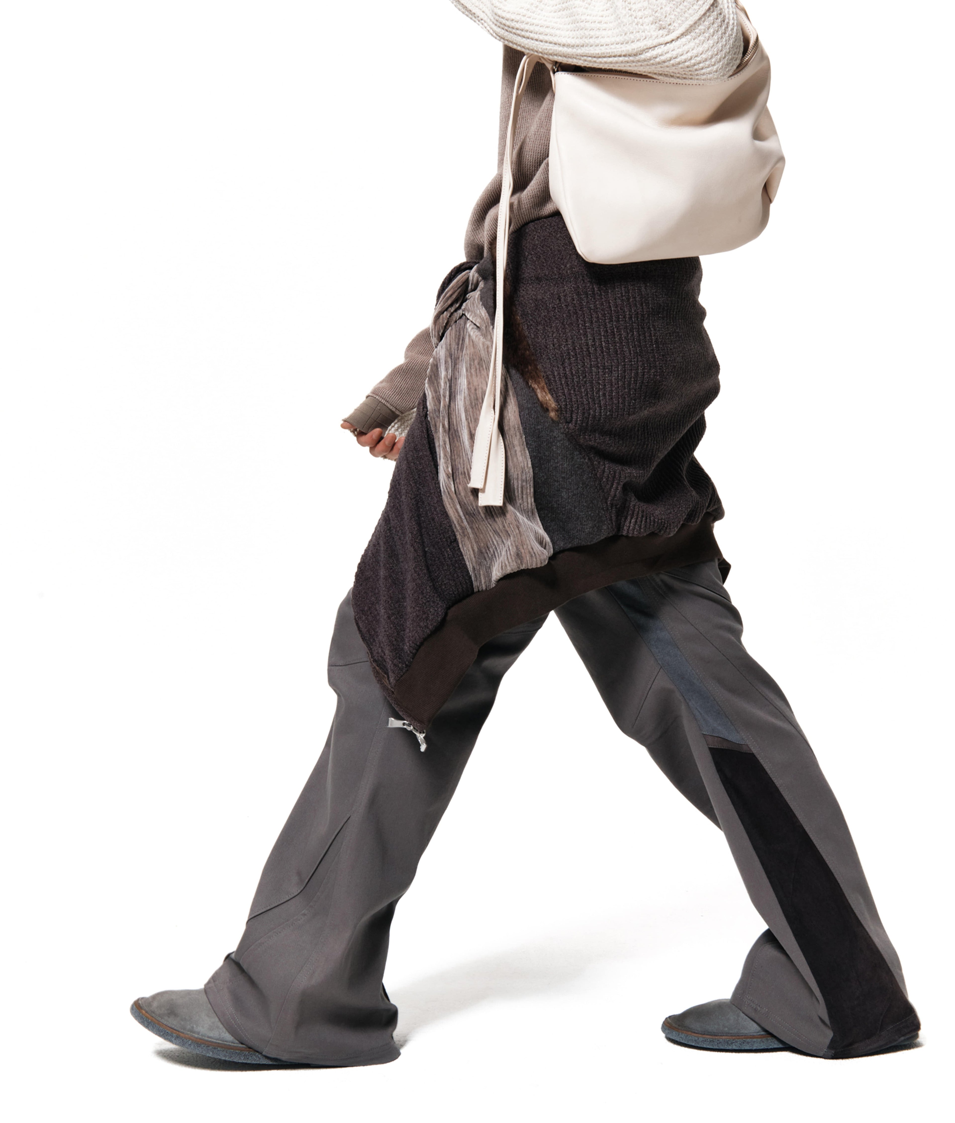 XLIM - Ep.8 05 Trousers (Deep Taupe) product image 16 | TRAB K-Fashion Australia