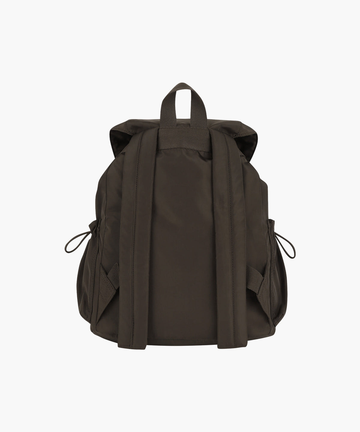 Marithe & Francois Girbaud - Classic Logo Flap Backpack (Brown) product image 3 | TRAB K-Fashion Australia