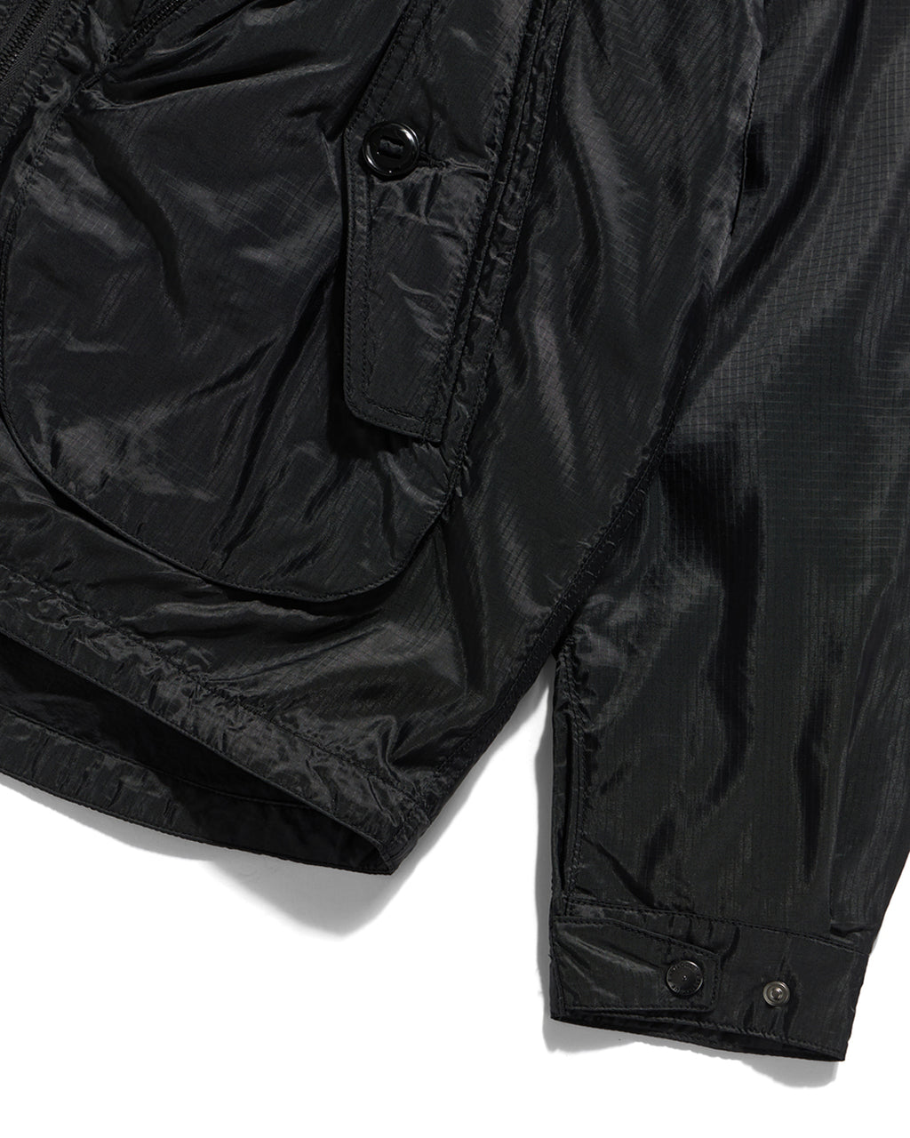Eastlogue - Deck Hoodie Parka (Black Ripstop) product image 6 | TRAB K-Fashion Australia