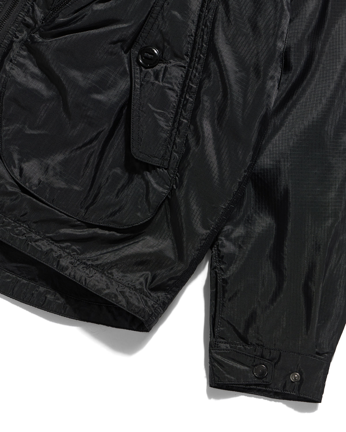 Eastlogue - Deck Hoodie Parka (Black Ripstop) product image 6 | TRAB K-Fashion Australia