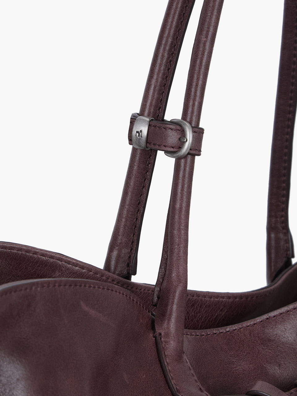 Marge Sherwood - Grandma Used Bag Xl (Wine Pull-Up) product image 8 | TRAB K-Fashion Australia