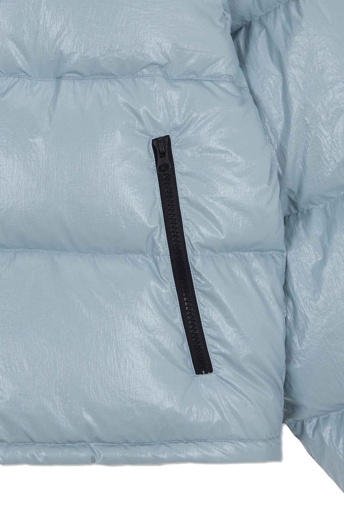 Matin Kim - Small Logo Volume Down Jumper (Light Grey) product image 4 | TRAB K-Fashion Australia