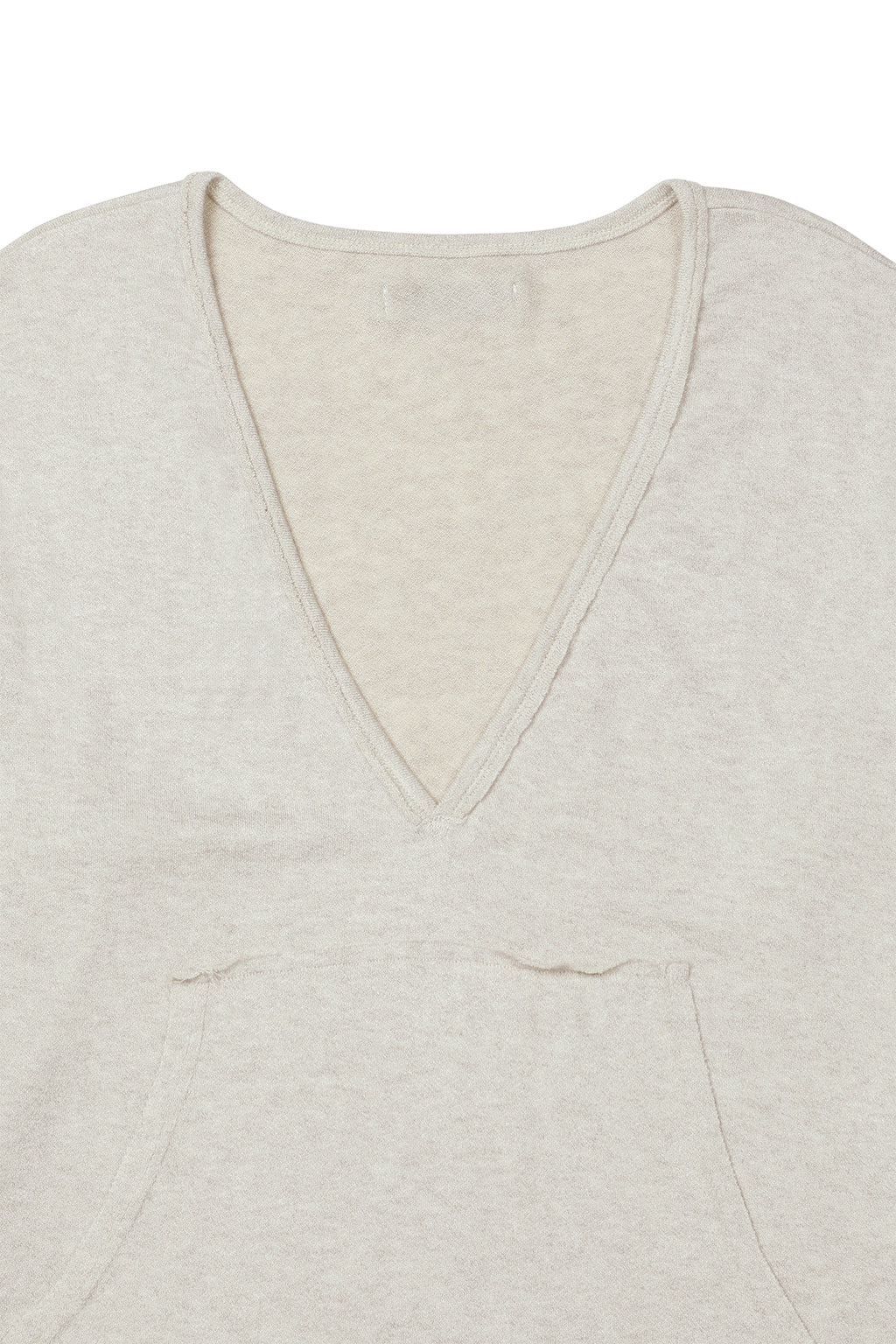Deinet - Raw V Long Sleeve (Oatmeal) product image 3 | TRAB K-Fashion Australia