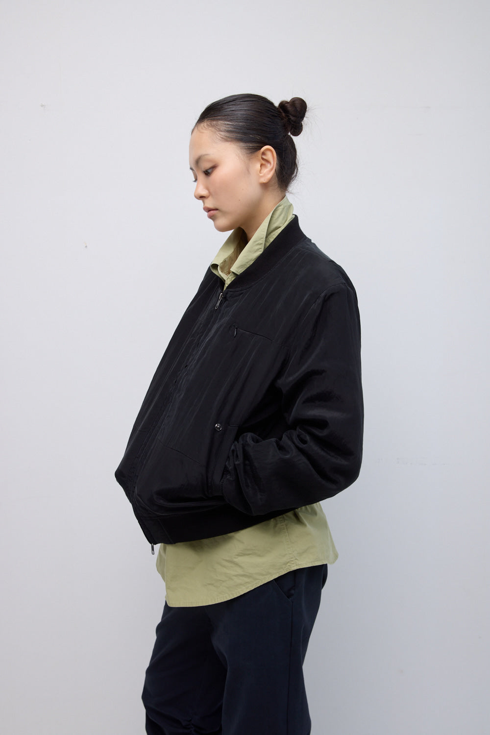 Hatchingroom - Regular Bomber (Black) product image 7 | TRAB K-Fashion Australia