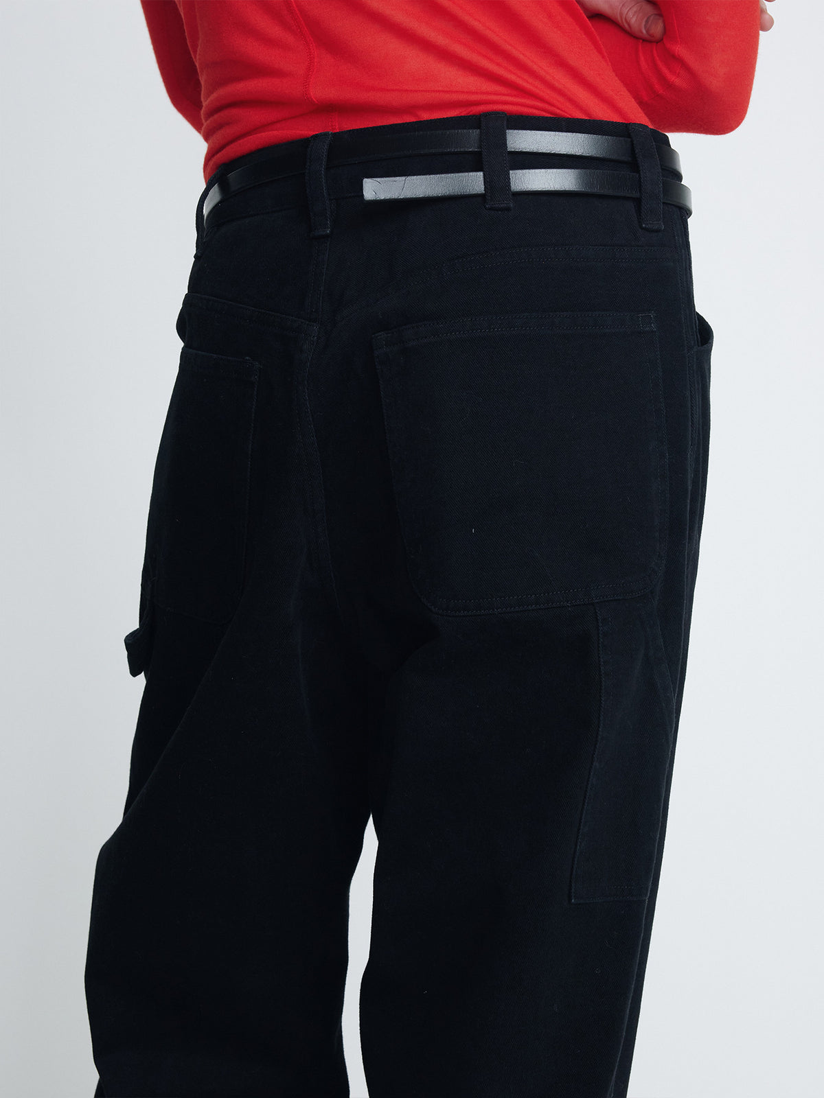 Tonywack - Brushed Cotton Painter Pants (Black) product image 8 | TRAB K-Fashion Australia