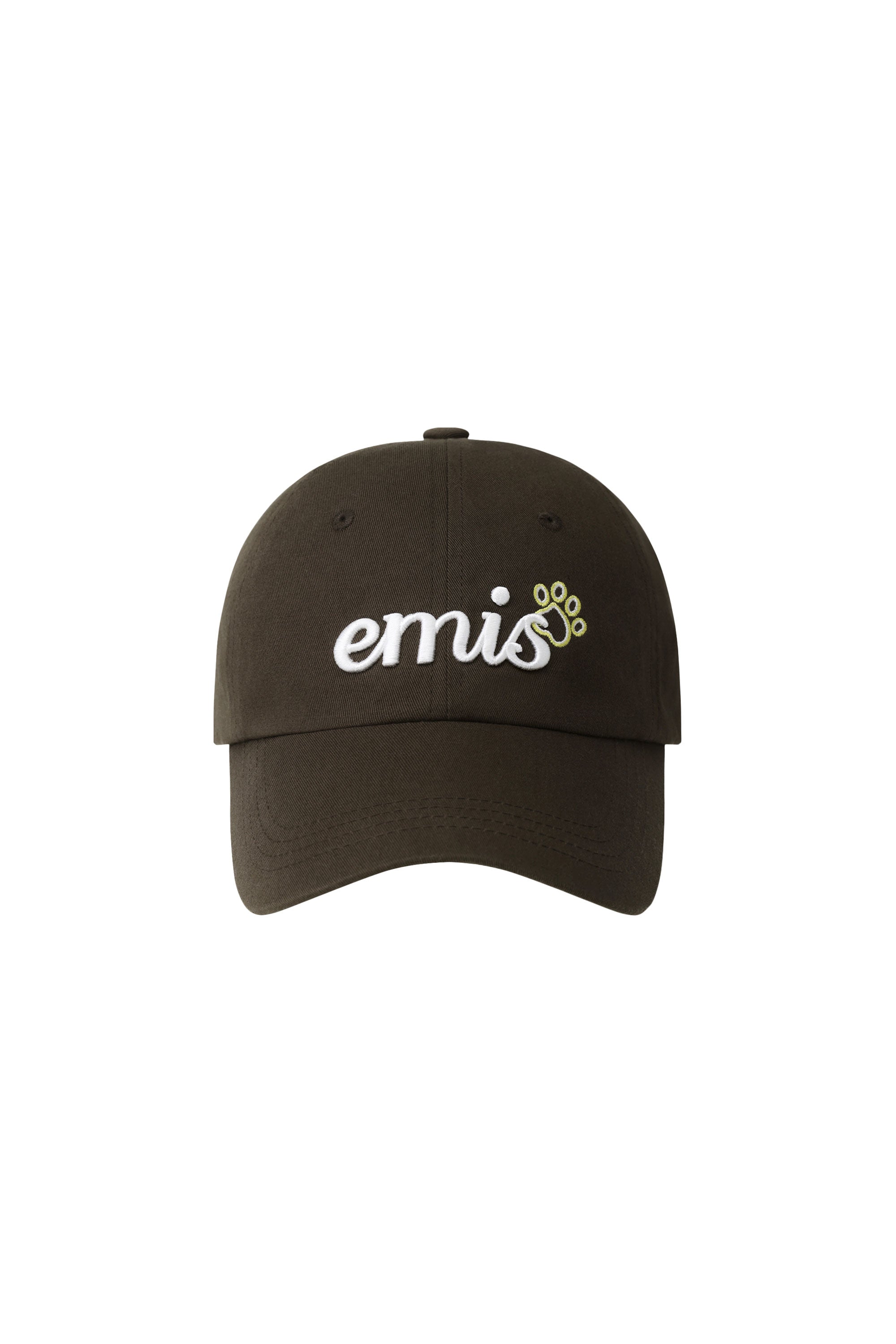 Emis - Lettering Logo Ball Cap (Brown) product image 1 | TRAB K-Fashion Australia