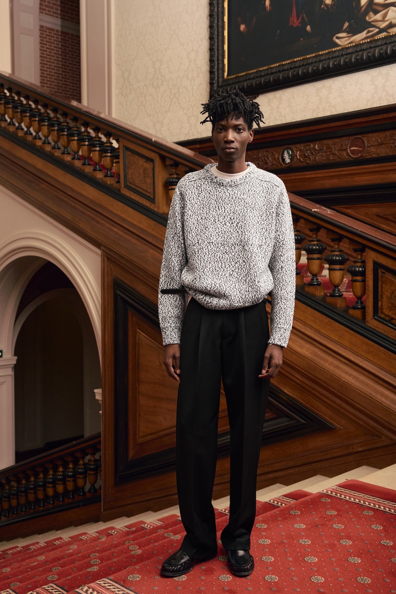 STU - Heather Round Neck Knit (OC) product image 15 | TRAB K-Fashion Australia