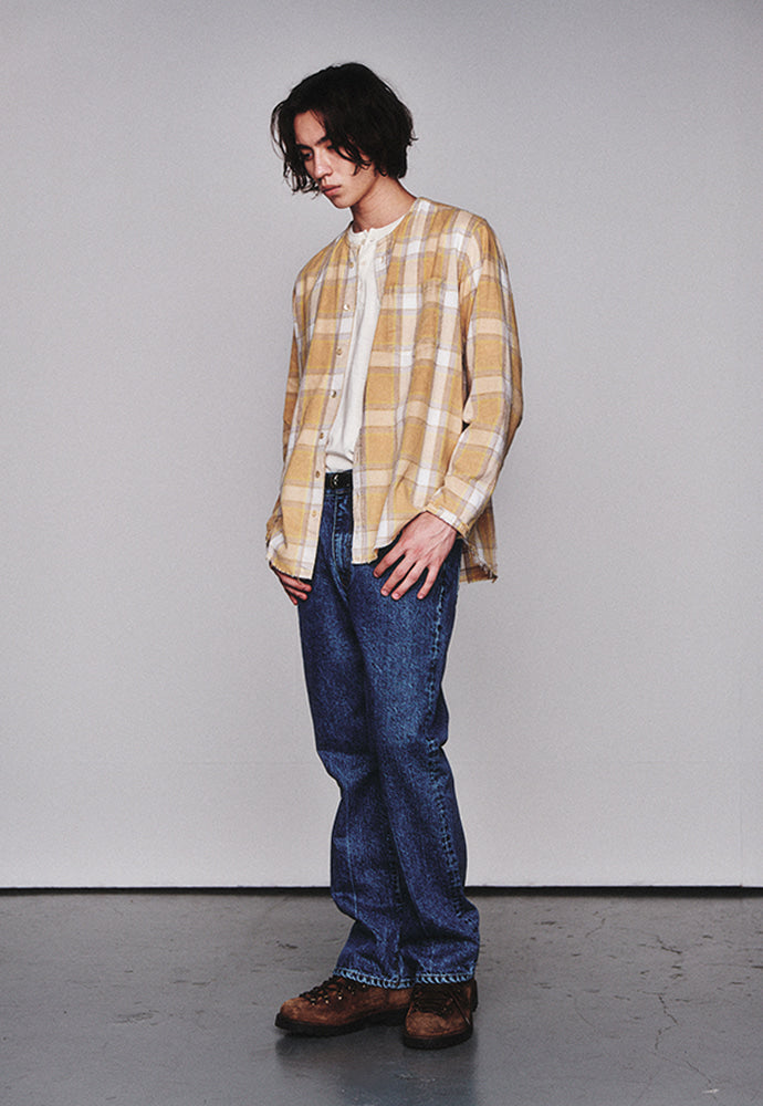 Art if acts - Regular Flare Jeans (Mid Blue) product image 2 | TRAB K-Fashion Australia