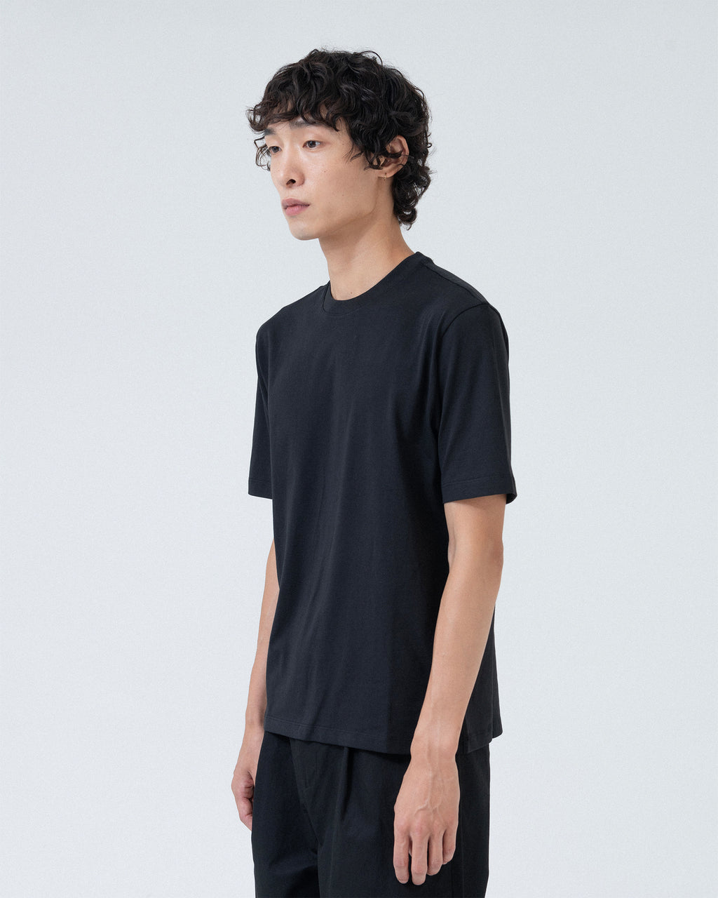 Brownyard - Essential T Shirt (Black) product image 2 | TRAB K-Fashion Australia
