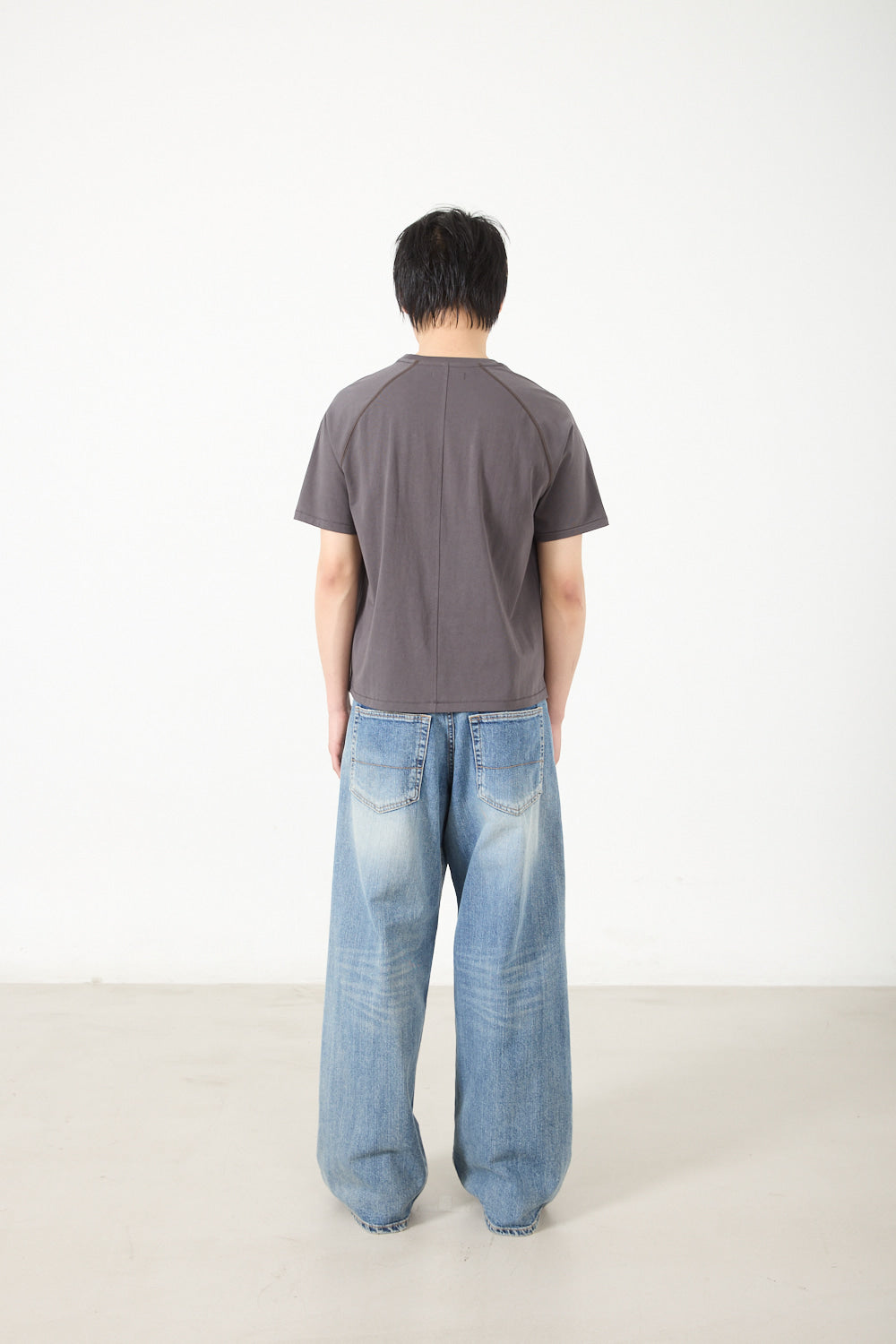 Hatchingroom - Crop Tee (1/2 Charcoal) product image 8 | TRAB K-Fashion Australia