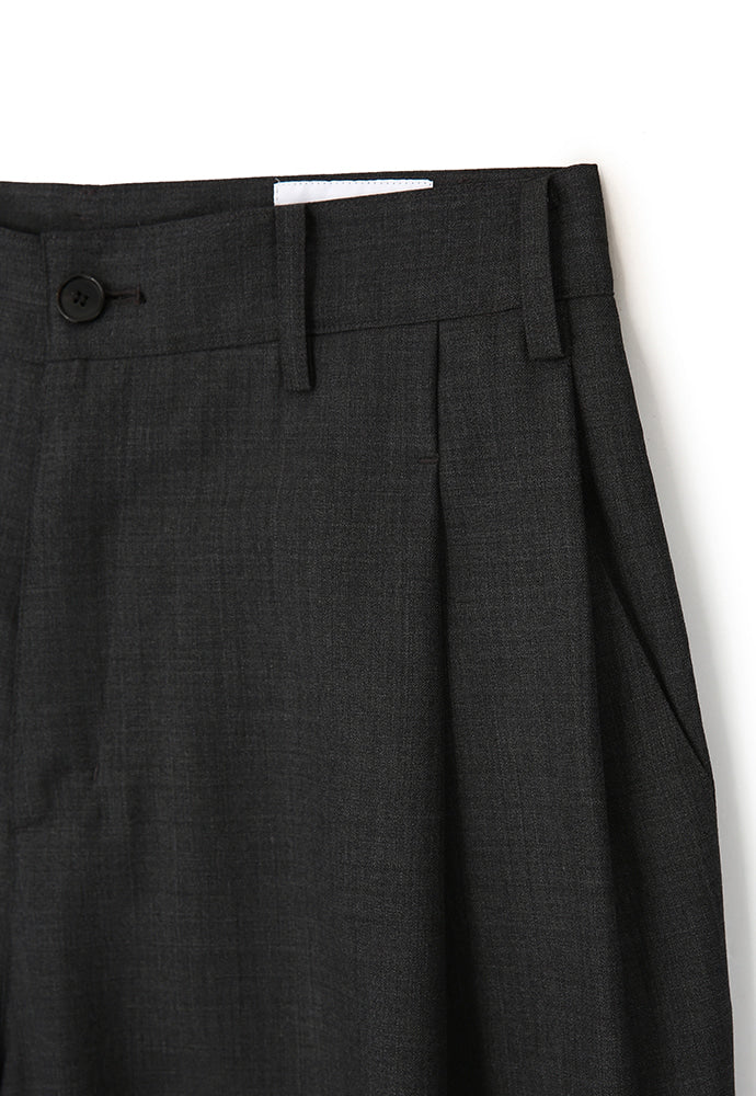 Art if acts - Wool Two Tuck Parachute Pants (Grey) product image 9 | TRAB K-Fashion Australia
