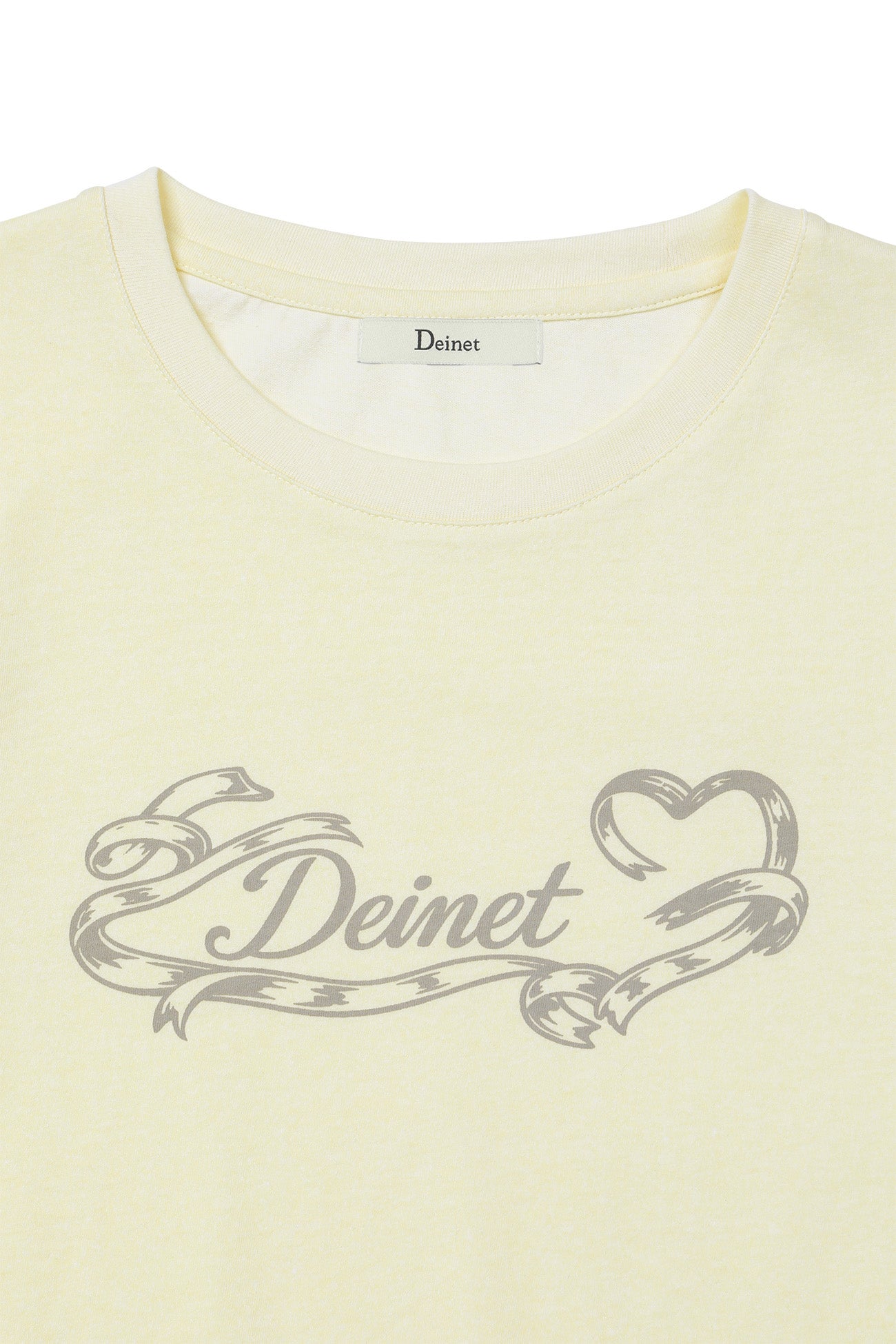 Deinet - Ruffle Washed T-Shirt (Yellow) product image 3 | TRAB K-Fashion Australia