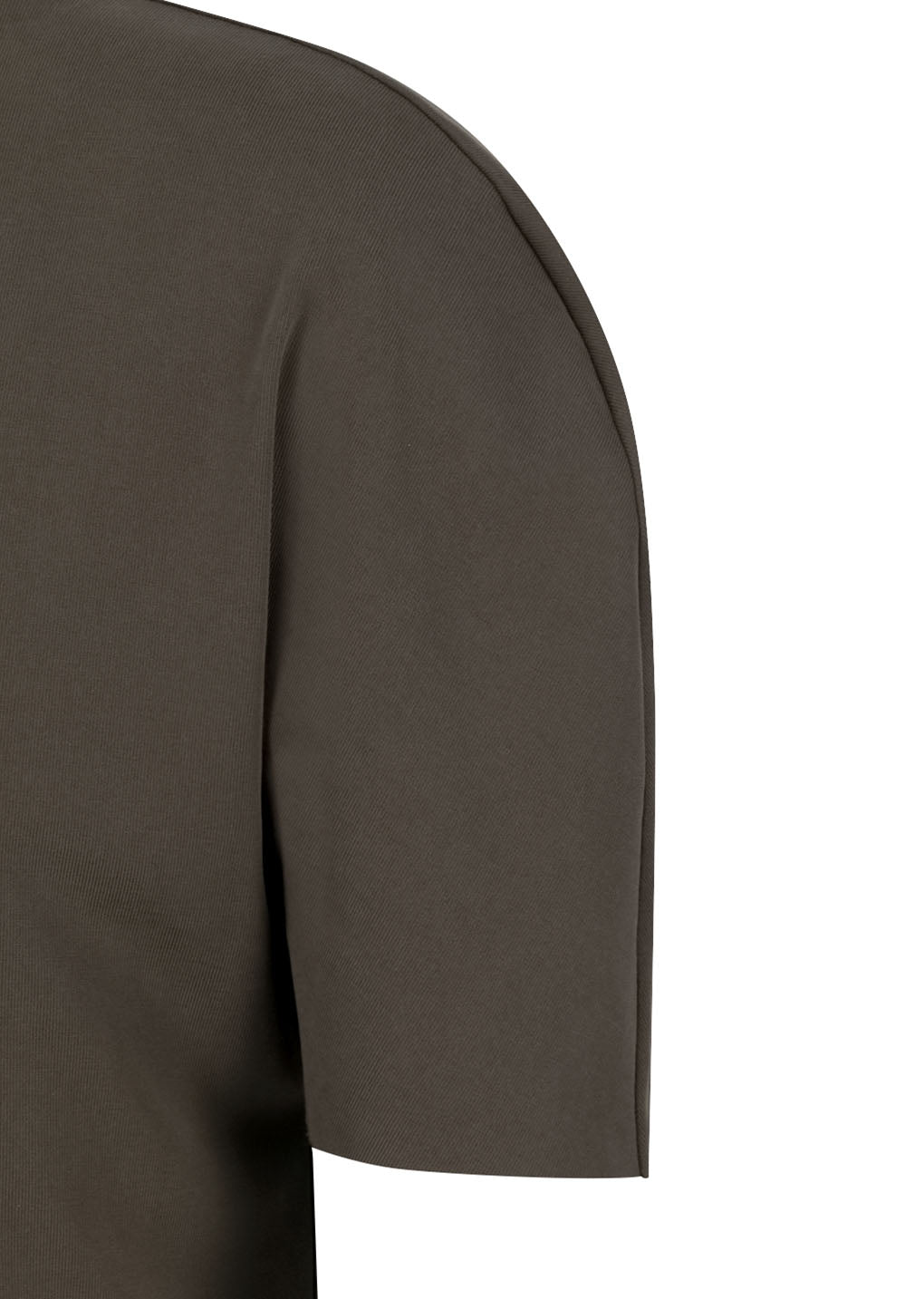 Amomento - [Pre-Order] Mock Neck Raglan T-shirt (Brown) product image 8 | TRAB K-Fashion Australia