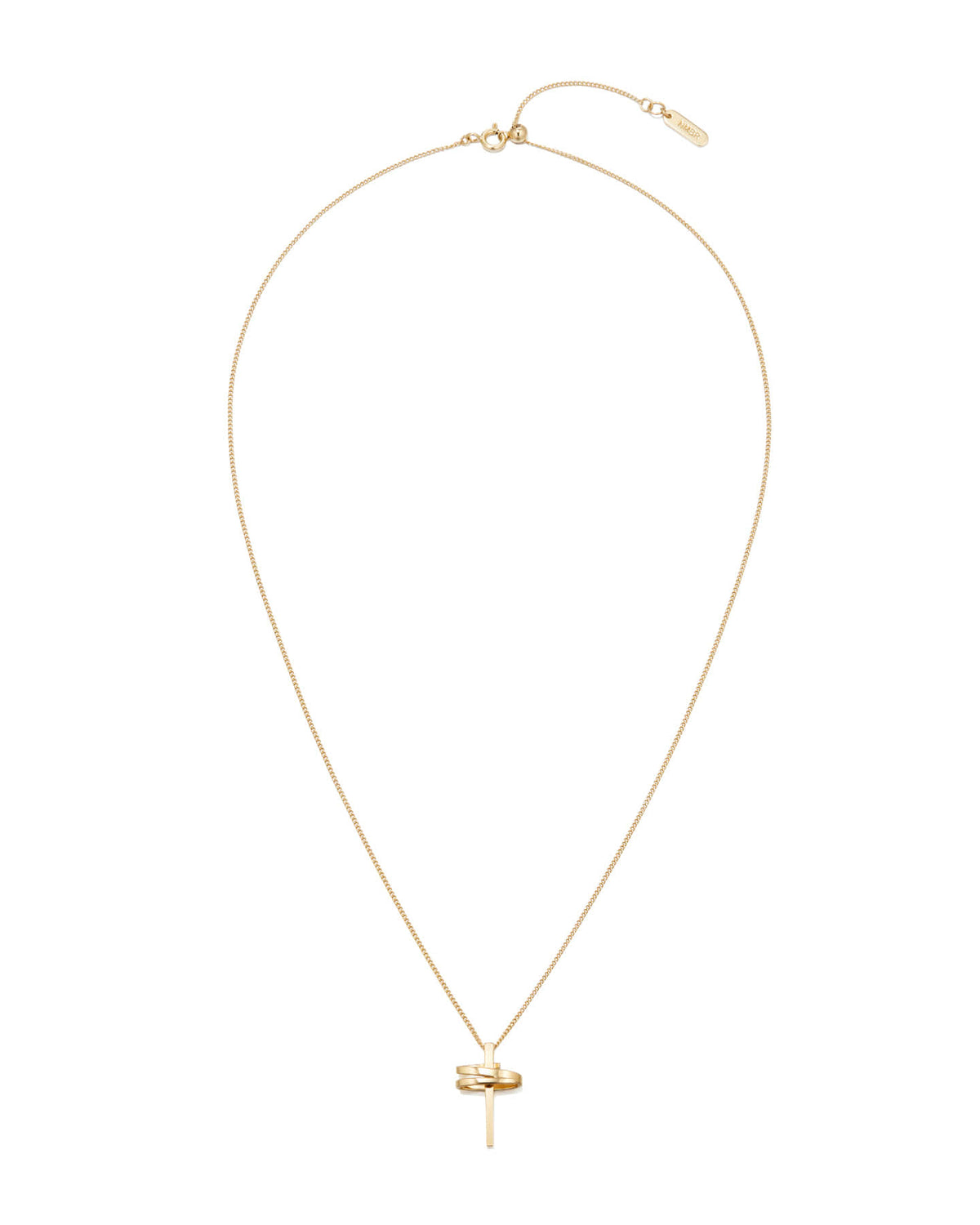 Numbering - Coiled Cross Pendant Necklace #4807 product image 4 | TRAB K-Fashion Australia