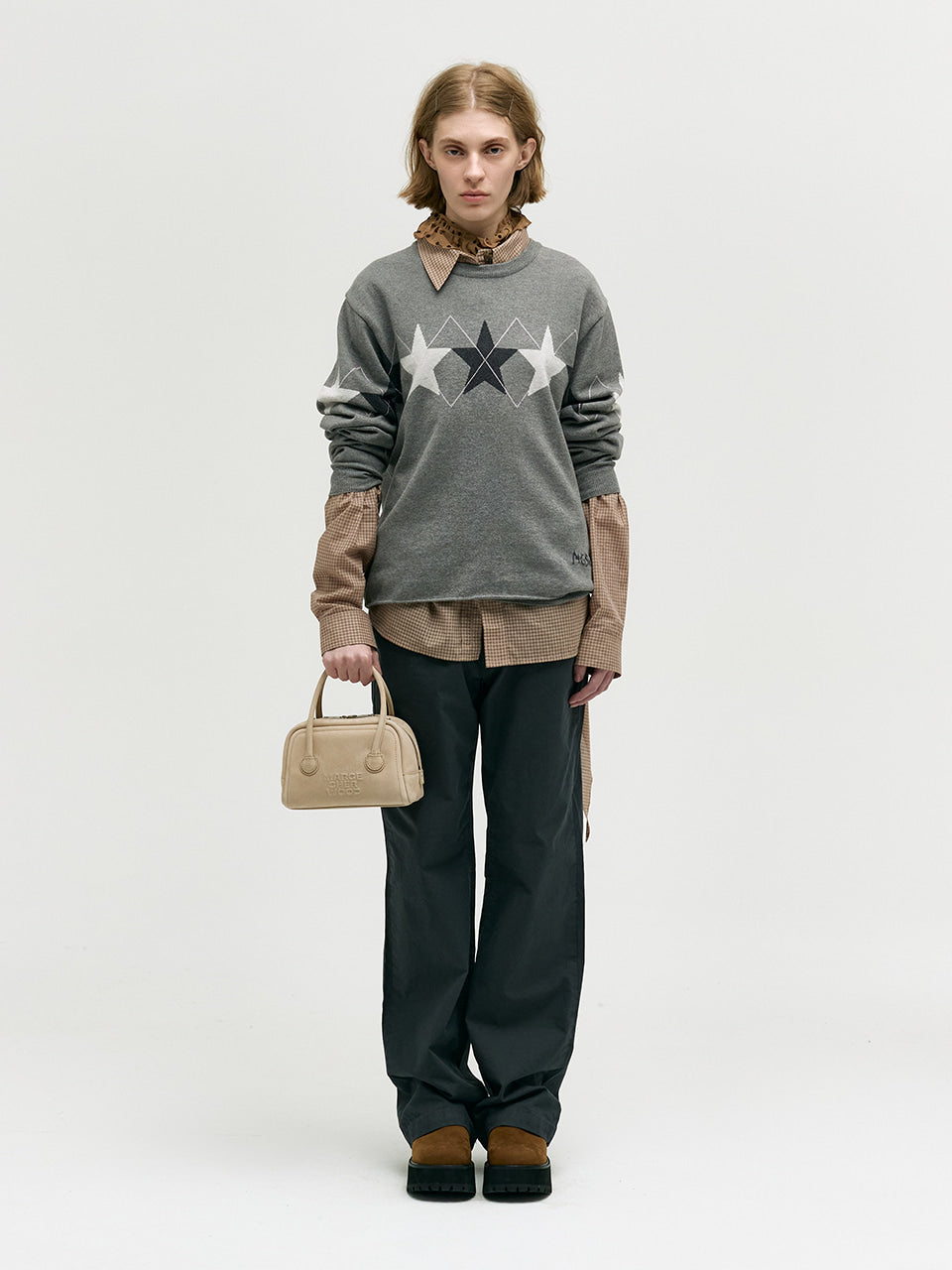 Marge Sherwood - Soft Tote Mini (Nude Nubuck) product image 3 | TRAB K-Fashion Australia