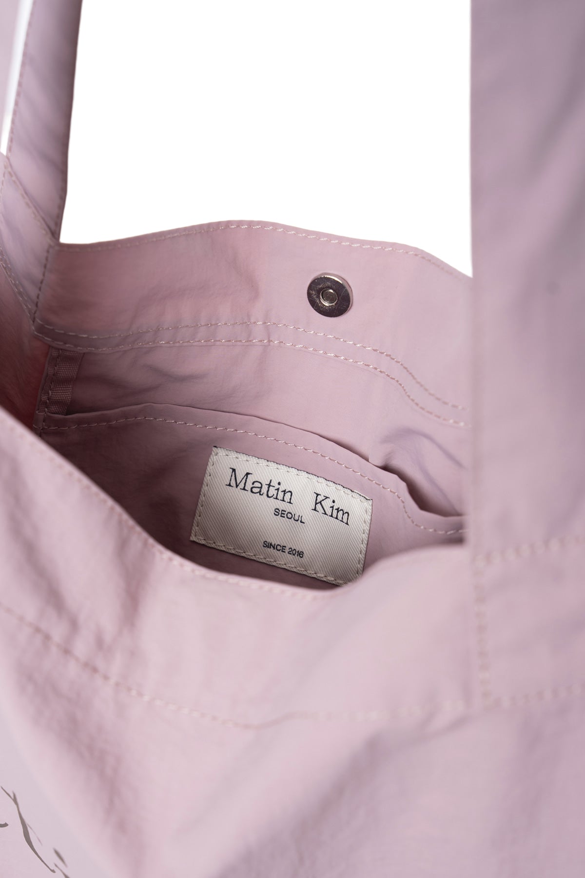 Matin Kim - Matin Fabric Big Ecobag (Indian Pink) product image 5 | TRAB K-Fashion Australia