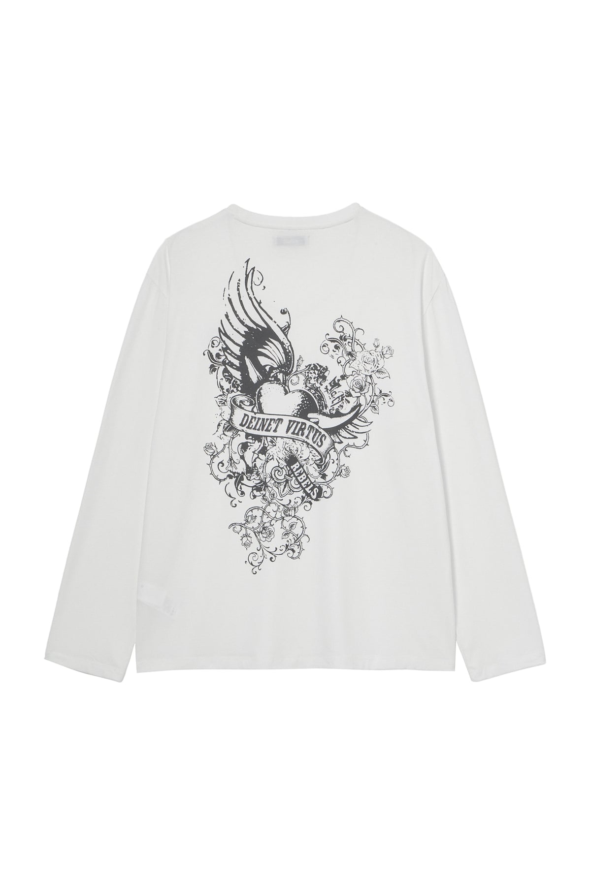 Deinet - Y2k Collage T-Shirt (White) product image 1 | TRAB K-Fashion Australia