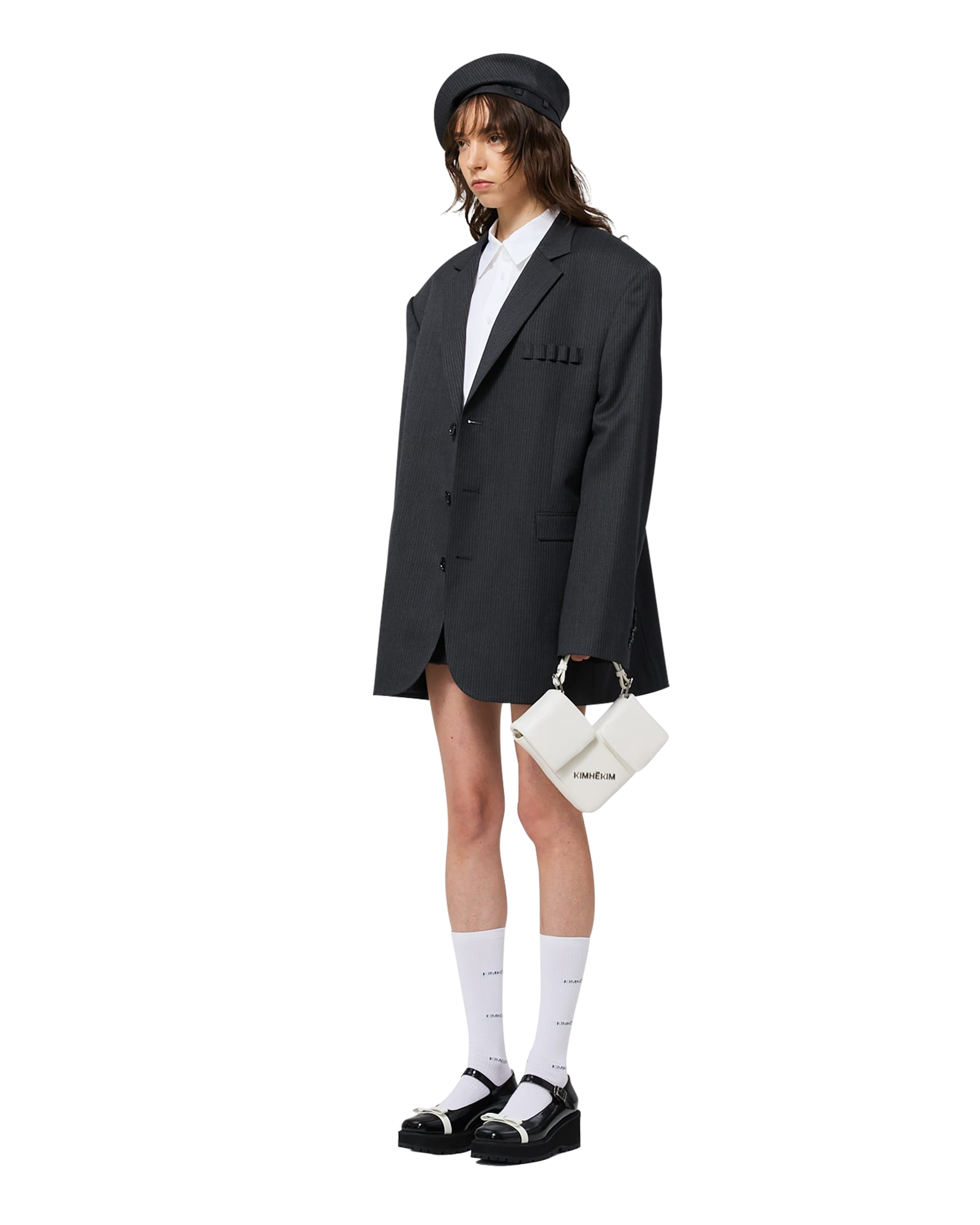 Kimhe Kim - Pen Holder Jacket (Grey) product image 7 | TRAB K-Fashion Australia
