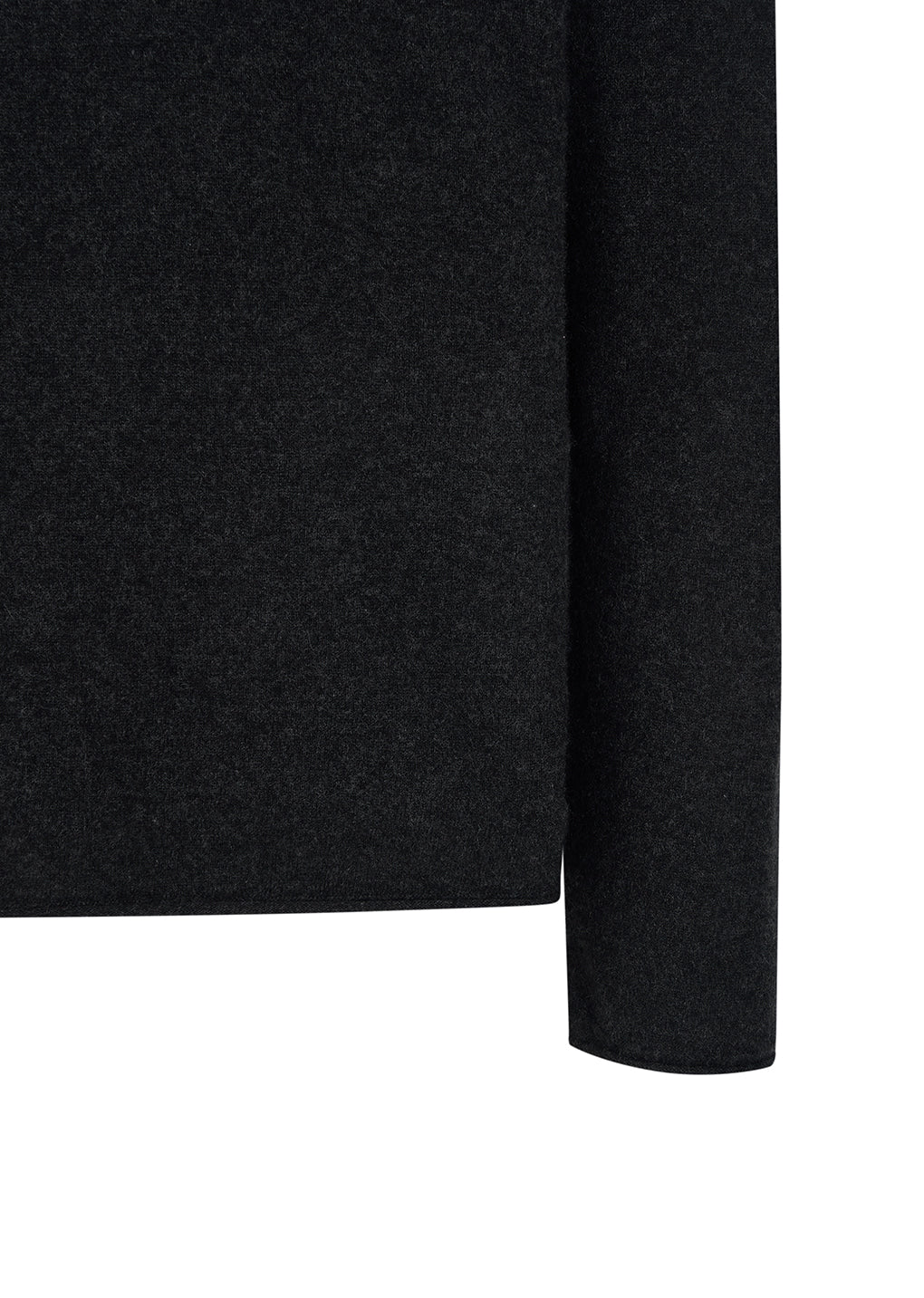 Amomento - Cashmere Easy Crewneck Knit (Charcoal) product image 4 | TRAB K-Fashion Australia