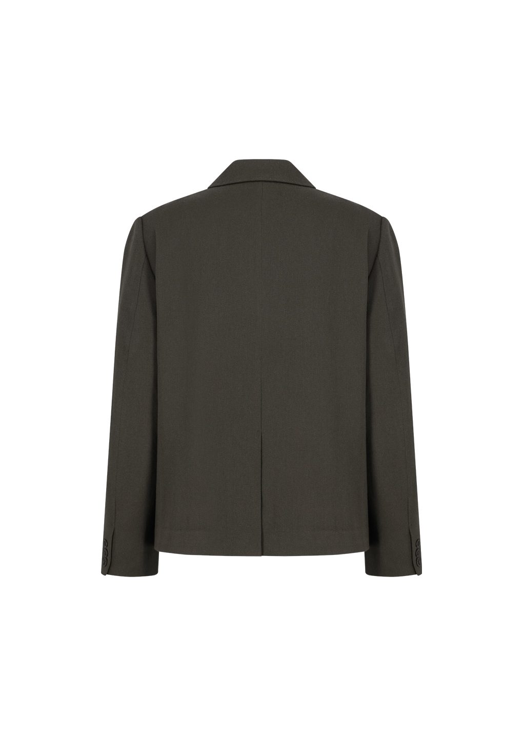 Amomento - Single breasted wool jacket (Brown) product image 6 | TRAB K-Fashion Australia