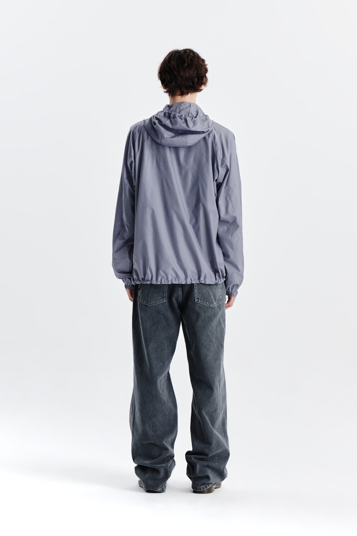 Matin Kim - Light Hoody Windbreaker (Grey) product image 7 | TRAB K-Fashion Australia