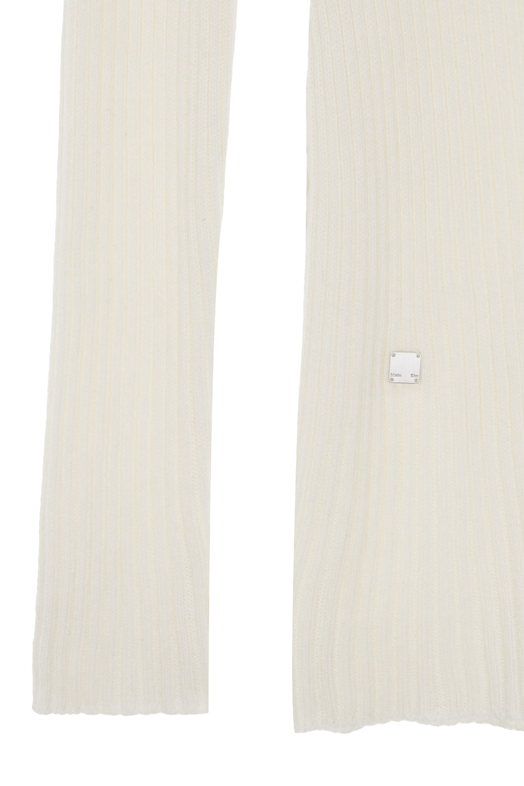 Matin Kim - One Shoulder Button Point Knit Dress (Ivory) product image 4 | TRAB K-Fashion Australia