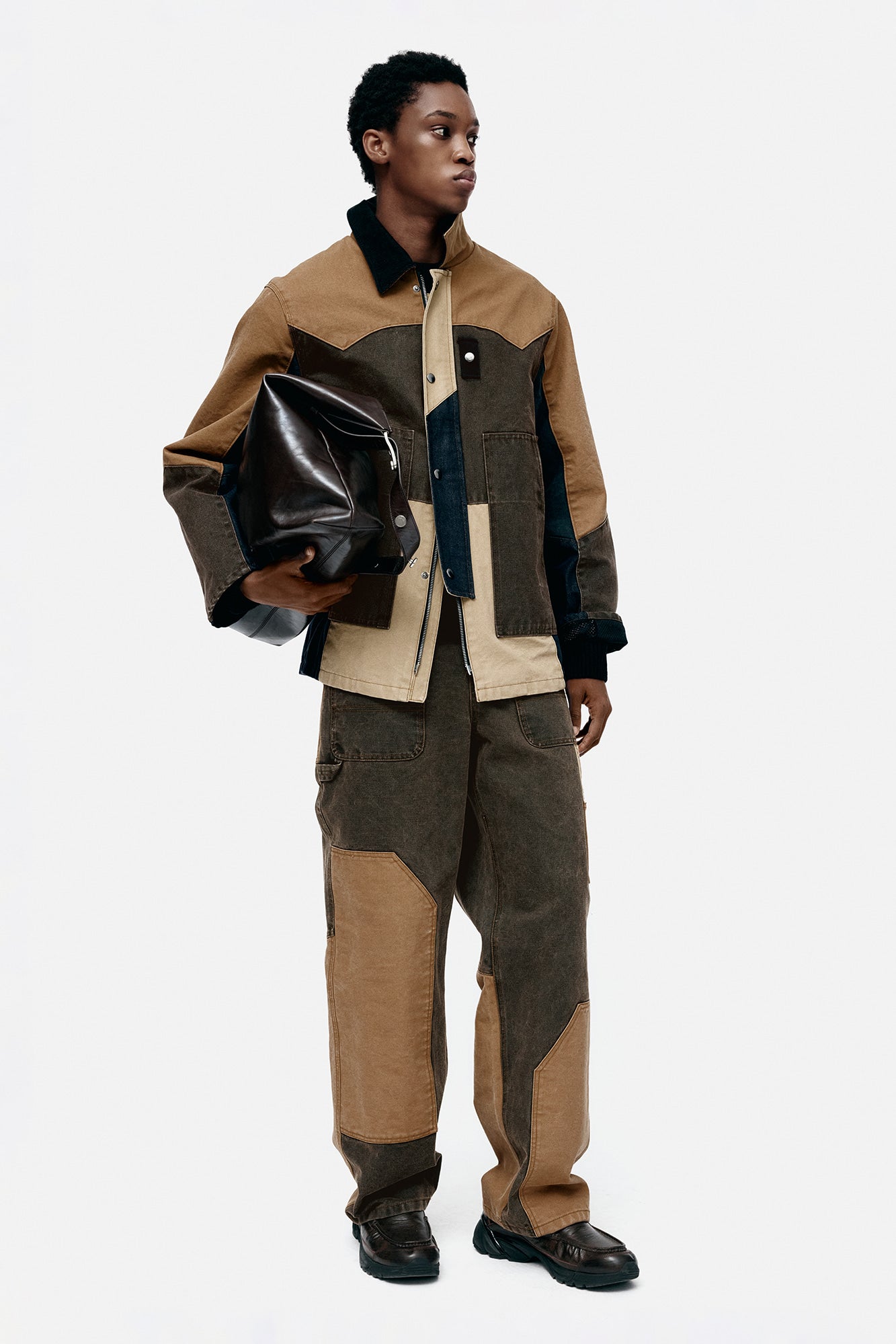 Andersson Bell - Patchwork Washed Jacket (Multi) product image 6 | TRAB K-Fashion Australia