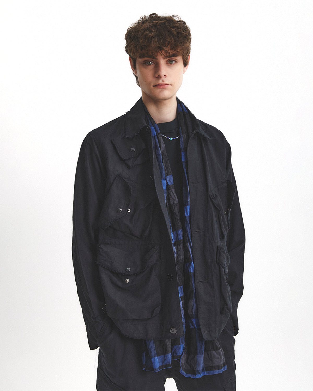 Eastlogue - C-1 Jacket (Black Linen) product image 3 | TRAB K-Fashion Australia