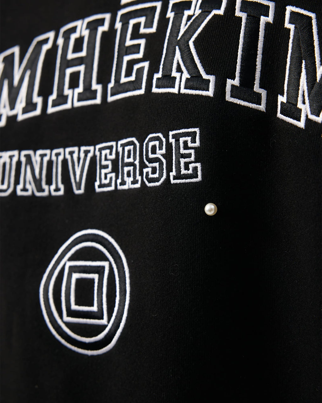Kimhe Kim - Pearl Embellished Universe Sweatshirt (Black) product image 14 | TRAB K-Fashion Australia