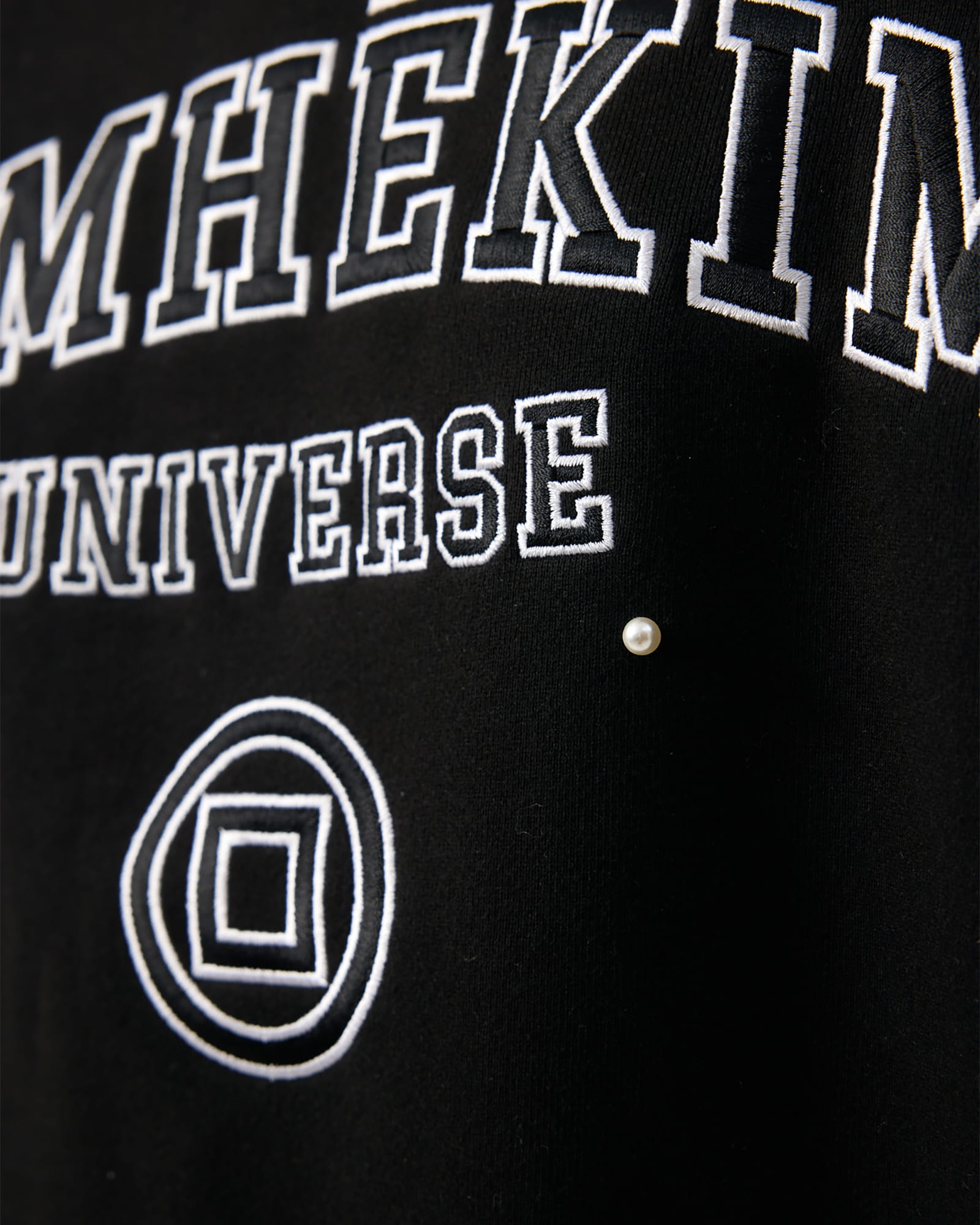 Kimhe Kim - Pearl Embellished Universe Sweatshirt (Black) product image 14 | TRAB K-Fashion Australia