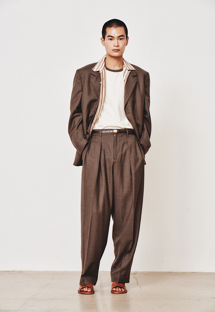 Art if acts - 2 Button Wool Blazer (Cliff Brown) product image 5 | TRAB K-Fashion Australia