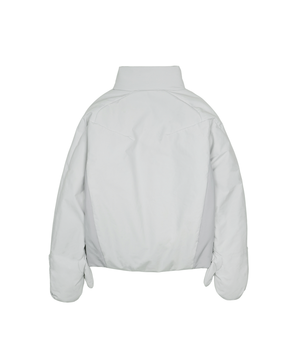 San San Gear - Reversible Puffer Jacket (Light Grey) product image 11 | TRAB K-Fashion Australia