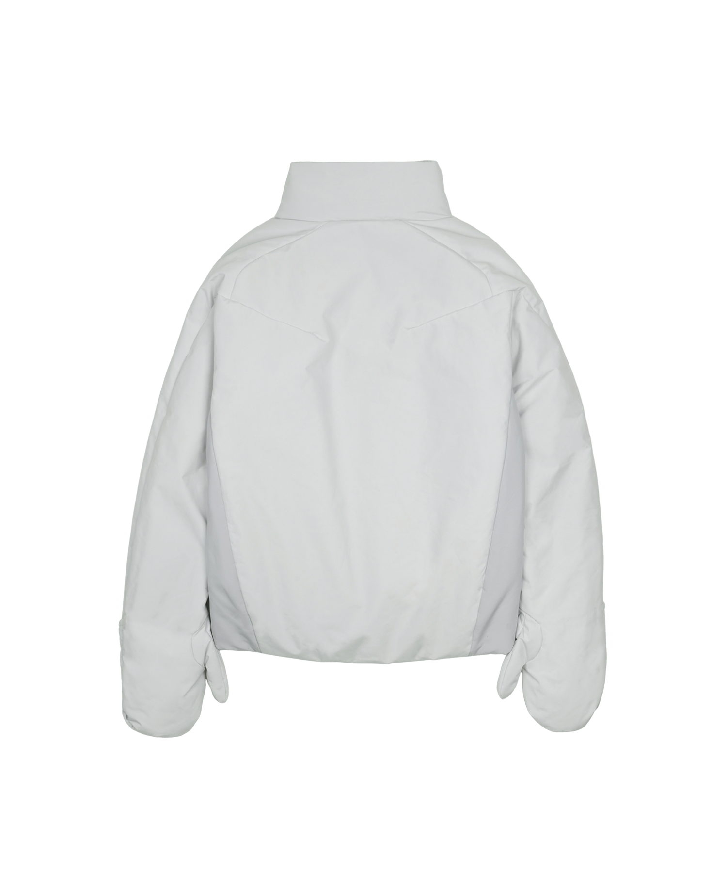 San San Gear - Reversible Puffer Jacket (Light Grey) product image 11 | TRAB K-Fashion Australia