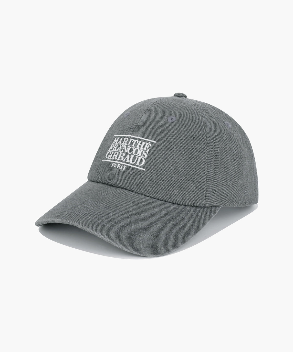 Marithe & Francois Girbaud - Denim Washing Small Classic Logo Covered Cap (Gray) product image 5 | TRAB K-Fashion Australia