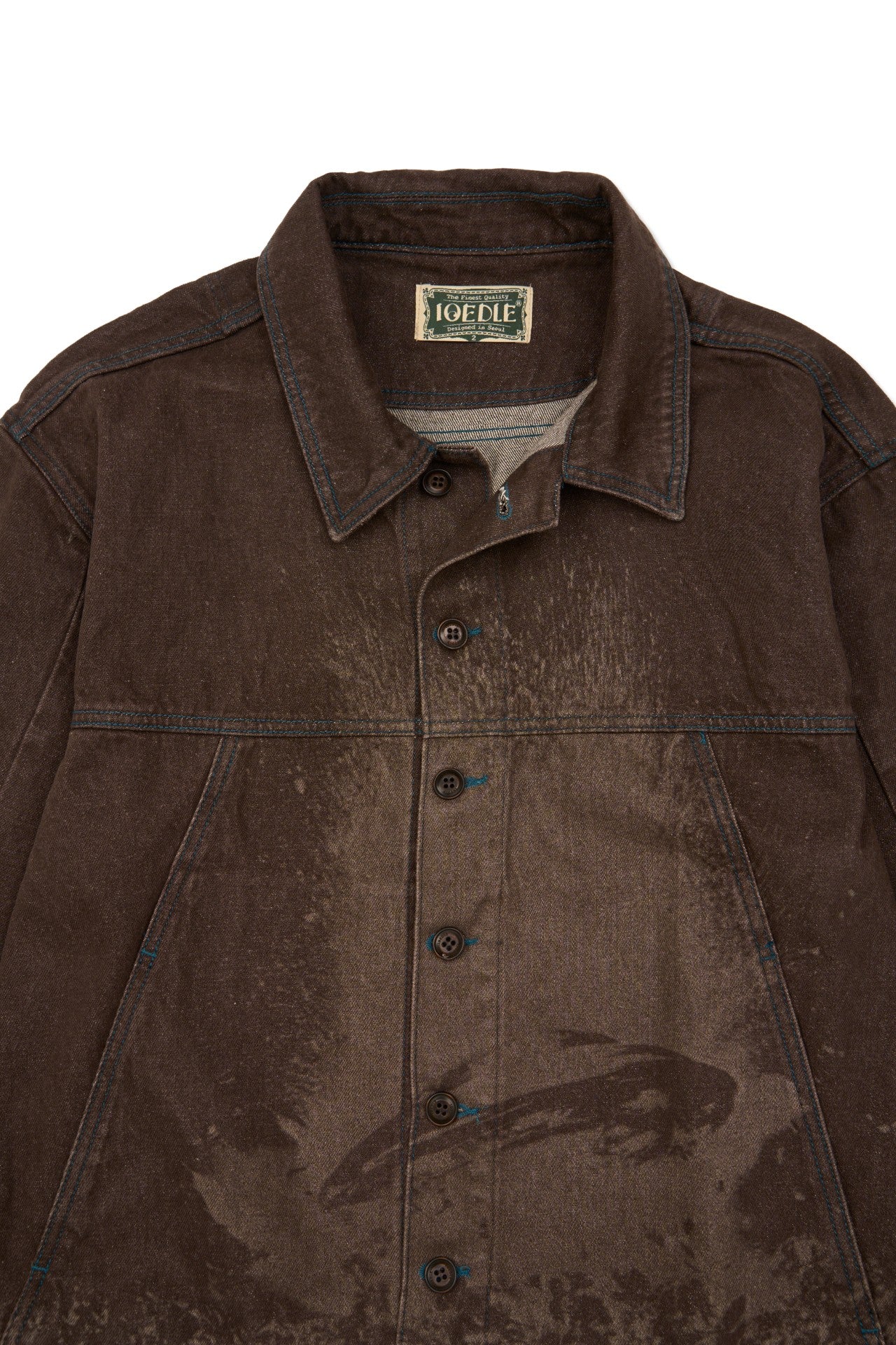 Ioedle - Flower Of Crash Landing Laser Jacket (Brown) product image 4 | TRAB K-Fashion Australia