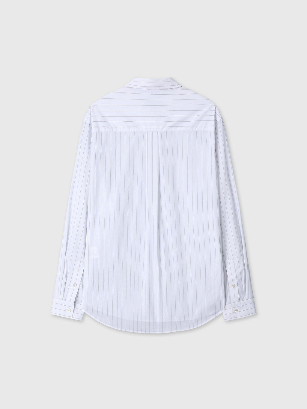 Tonywack - High Density Striped Cotton Shirt (White) product image 12 | TRAB K-Fashion Australia
